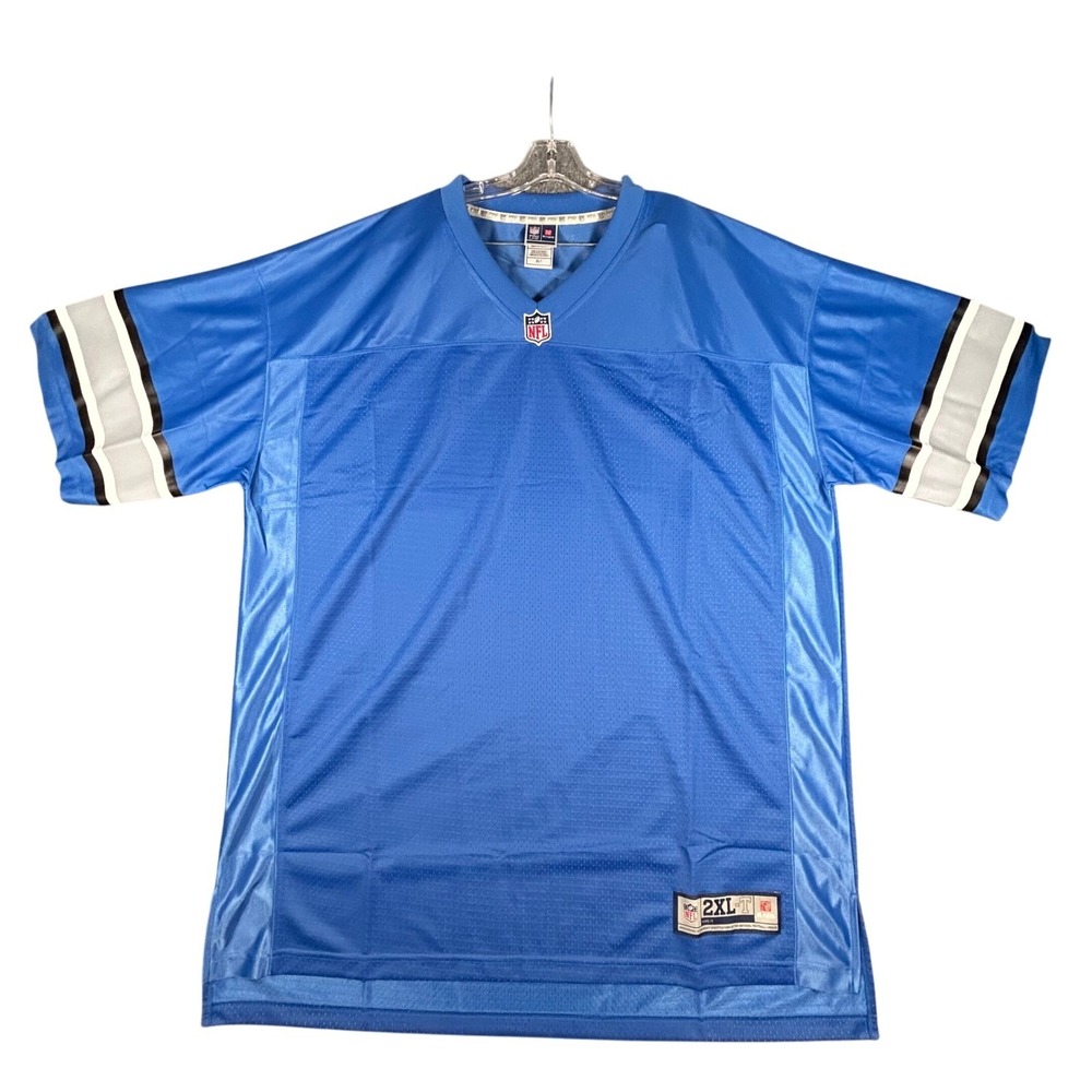 Detroit Lions Jersey Mens Big Tall 2XL NFL Pro Line Blank Football Shirt